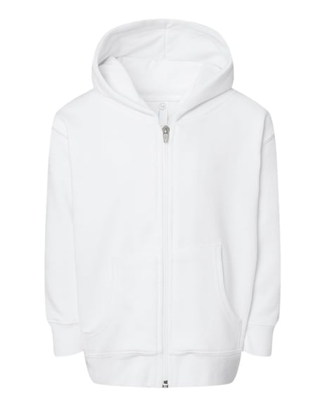 Front view of Toddler Full-Zip Fleece Hoodie