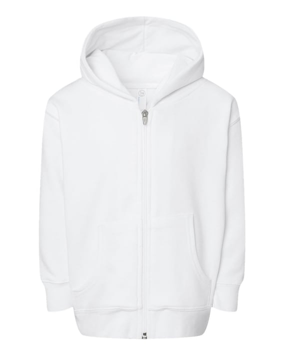 Front view of Toddler Full-Zip Fleece Hoodie