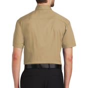 Back view of Short Sleeve Twill Shirt