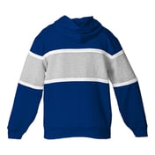 Back view of United Athletic Fleece Hooded Sweatshirt