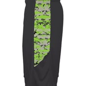 Side view of Digital Camo Panel Shorts