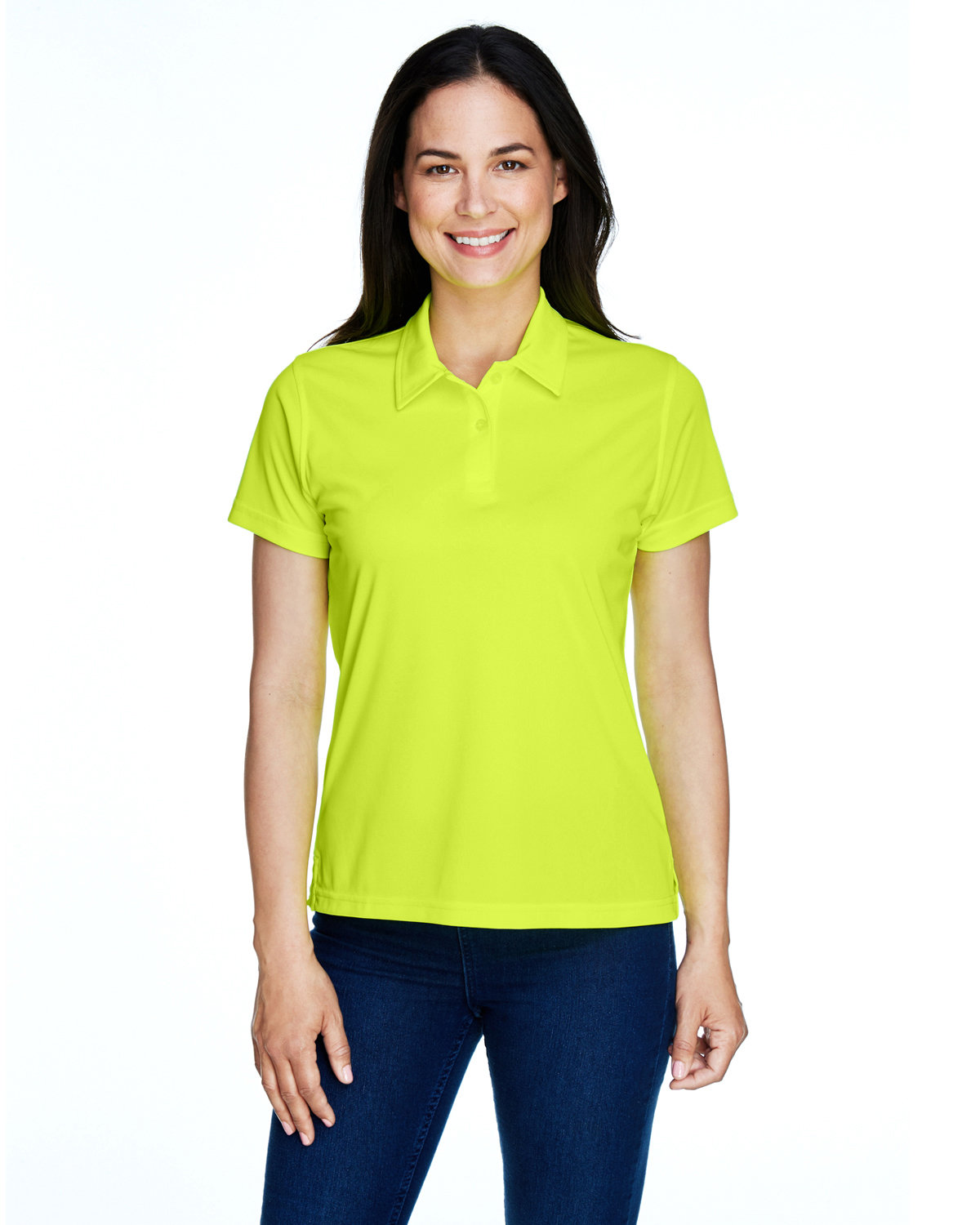 Front view of Ladies’ Command Snag Protection Polo