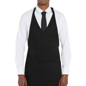 Front view of Easy Care Tuxedo Apron With Stain Release