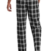 Back view of Flannel Plaid Pant