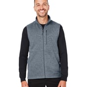 Front view of Men’s Dropline Sweater Fleece Vest