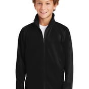 Front view of Youth Tricot Track Jacket