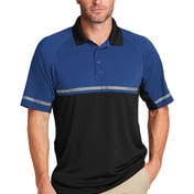 Front view of Select Lightweight Snag-Proof Enhanced Visibility Polo