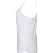 Side view of Women’s Gathered Racerback Tank
