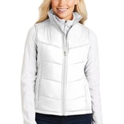 Front view of Women’s Puffy Vest