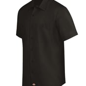 Side view of Industrial Worktech Ventilated Short Sleeve Work Shirt