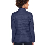 Back view of Women’s Prevail Packable Puffer Jacket