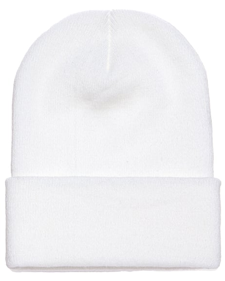 Front view of Adult Cuffed Knit Beanie
