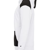Side view of Breakout Performance Fleece Hooded Sweatshirt