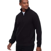 Side view of Ultimate Fleece Quarter-Zip Sweatshirt