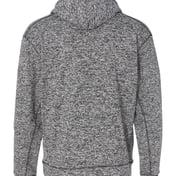 Back view of Cosmic Fleece Hooded Sweatshirt