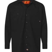 Front view of Industrial Long Sleeve Work Shirt – Tall Sizes
