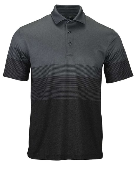 Front view of Belmont Sublimated Heathered Polo