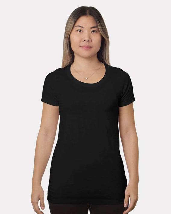 Front view of Women’s Fine Jersey T-Shirt