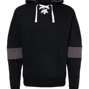 Front view of Sport Lace Colorblocked Fleece Hooded Sweatshirt
