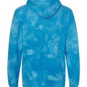 Back view of Midweight Tie-Dyed Hooded Sweatshirt