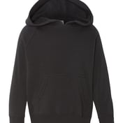 Front view of Toddler Special Blend Raglan Hooded Sweatshirt