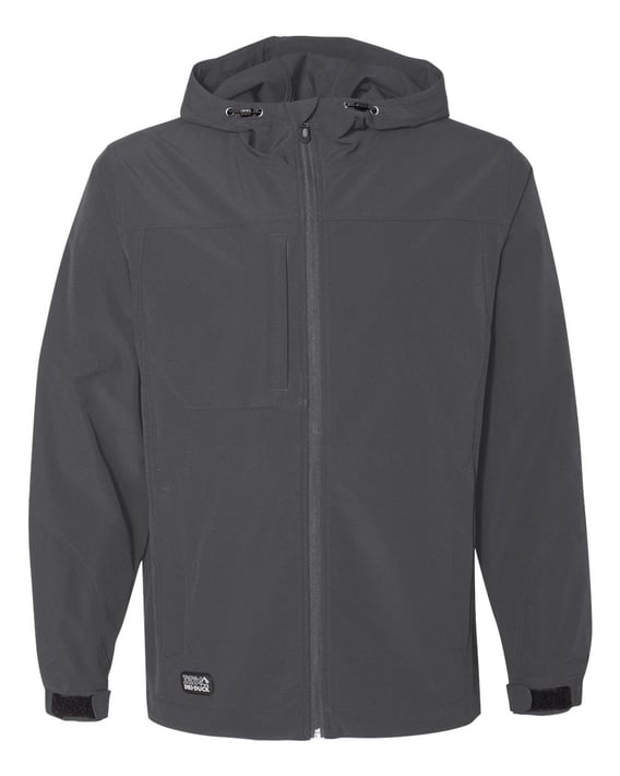 Front view of Apex Soft Shell Hooded Jacket