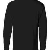 Back view of Authentic Long Sleeve Pocket T-Shirt