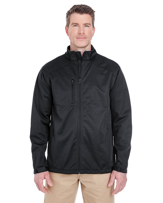 Front view of Men’s Solid Soft Shell Jacket