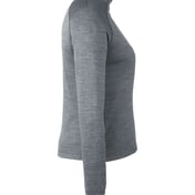 Side view of Women’s Mission Half-Zip Sweatshirt