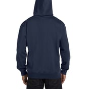Back view of Unisex Heritage Pullover Hooded Sweatshirt