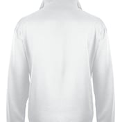 Back view of Performance Fleece Quarter-Zip Pullover
