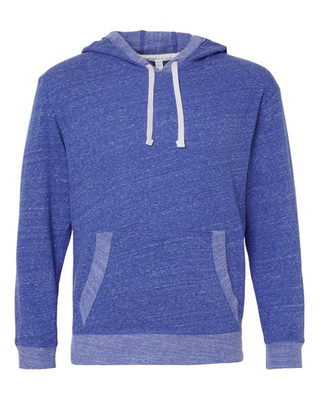 Front view of Harborside Mélange French Terry Hooded Pullover