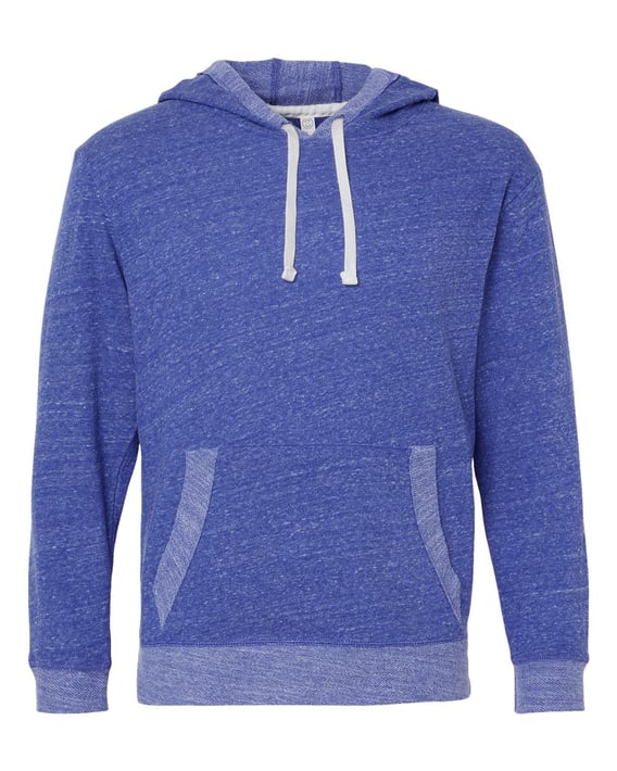 Front view of Harborside Mélange French Terry Hooded Pullover
