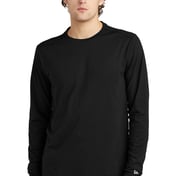 Front view of Heritage Blend Long Sleeve Crew Tee