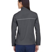 Back view of Ladies’ Echo Soft Shell Jacket