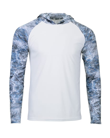 Front view of Biloxi Performance Colorblocked Hoodie