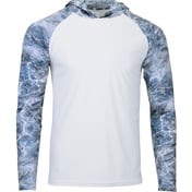 Front view of Biloxi Performance Colorblocked Hoodie