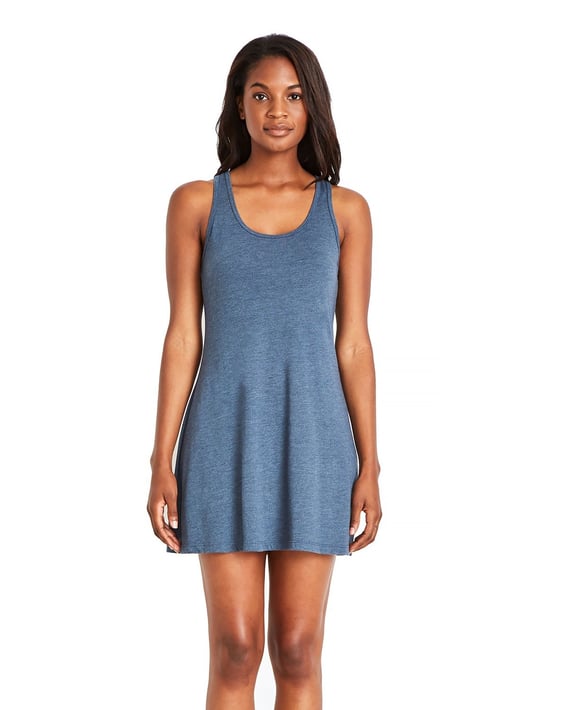 Front view of Ladies’ Triblend Racerback Tank Dress