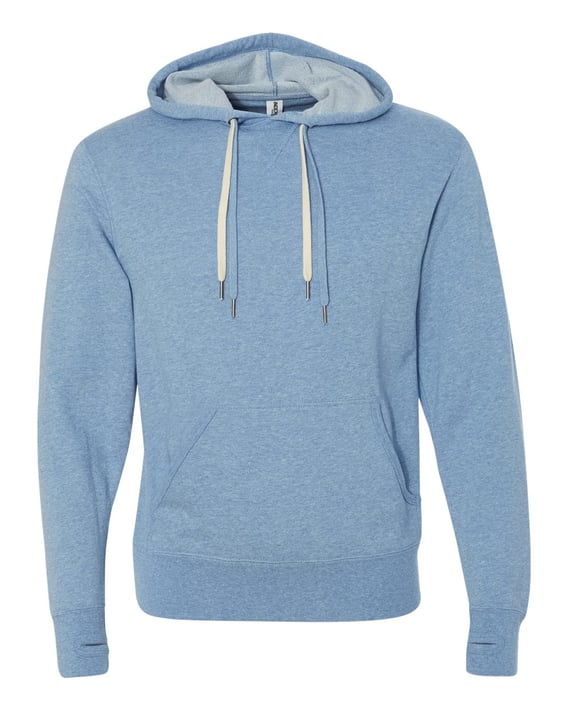 Front view of Midweight French Terry Hooded Sweatshirt