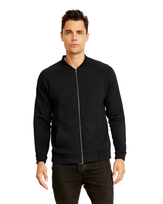 Front view of Unisex Malibu Bomber Jacket