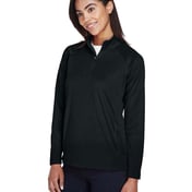 Side view of Women’s Stretch Tech-Shell® Compass Quarter-Zip Pullover