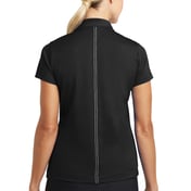 Back view of Ladies Dri-FIT Sport Swoosh Pique Polo