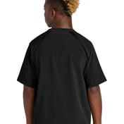 Back view of Youth Repeat 1/2-Zip Short Sleeve Jacket