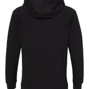 Back view of FitFlex French Terry Hooded Sweatshirt