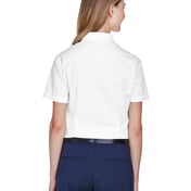 Back view of Ladies’ Optimum Short-Sleeve Twill Shirt