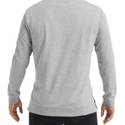 Back view of Unisex Light Terry Crew