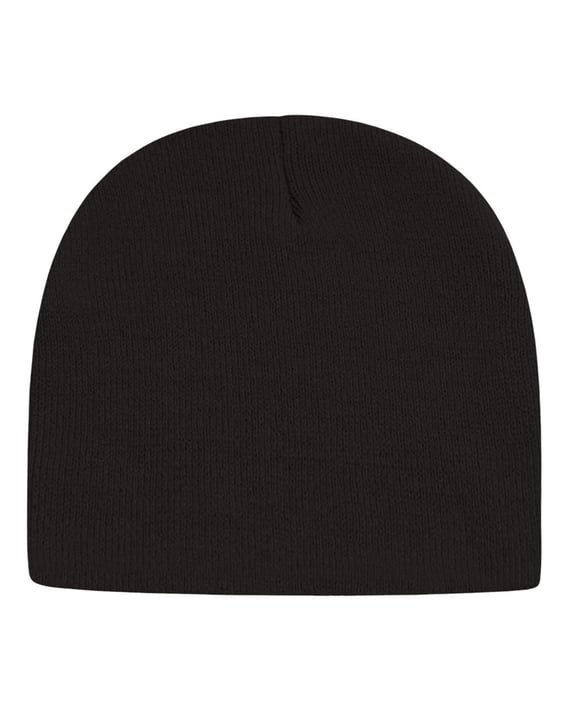 Front view of USA-Made 8 1/2″ Beanie