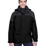 Front view of Adult 3-in-1 Two-Tone Parka