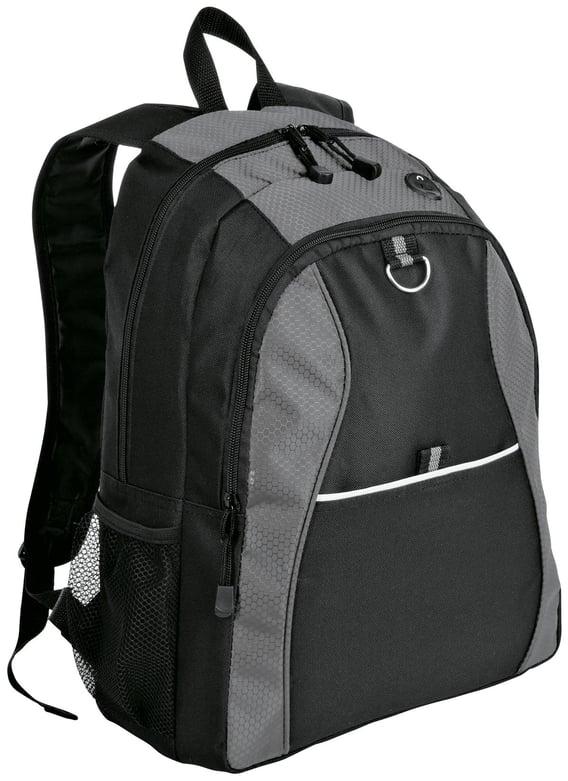 Front view of Contrast Honeycomb Backpack