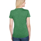 Back view of Ladies’ Tonal Space-Dye T-Shirt